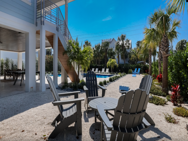 Luxury rental home one block to beach